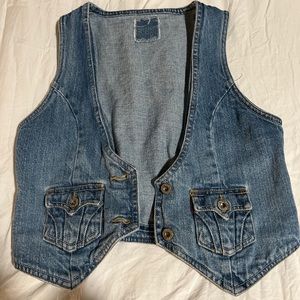 VINTAGE Denim Levi’s Vest size Small